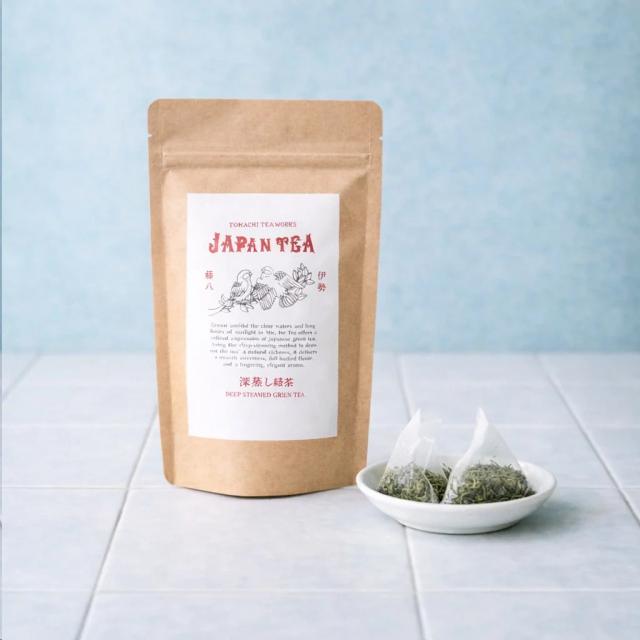 伊勢茶 深蒸し茶 ティーバッグ 10個