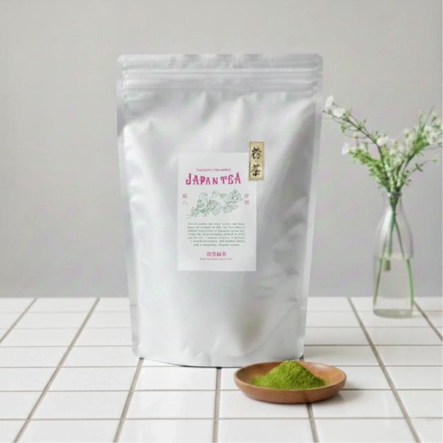 お得用 伊勢茶 深蒸し茶パウダー 500g（無糖）