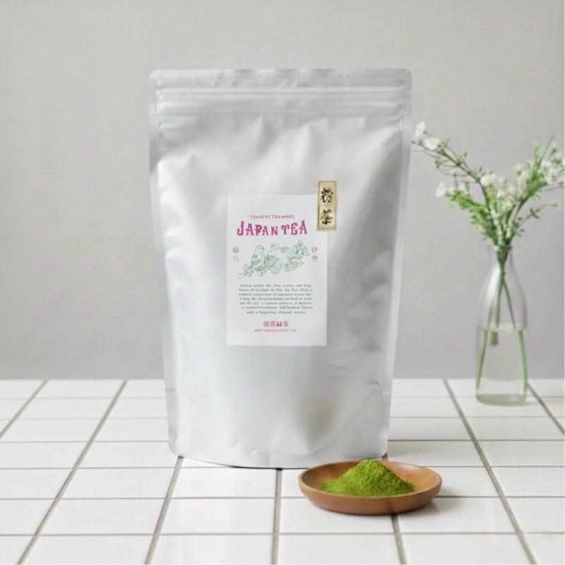 Value-priced Ise-cha deep steamed tea powder 500g (unsweetened)