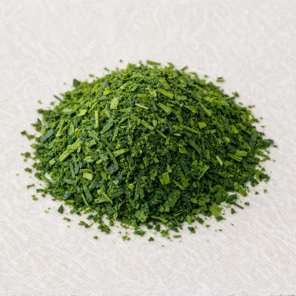 深蒸し緑茶の茶葉