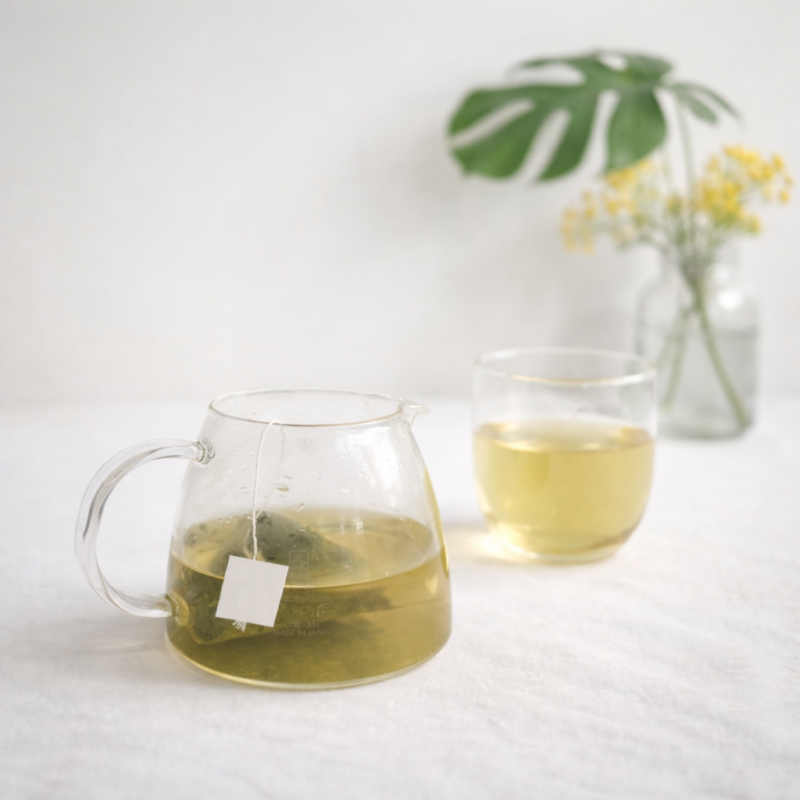 カフェインカット（デカフェ）緑茶 ティーバッグ8個（4）